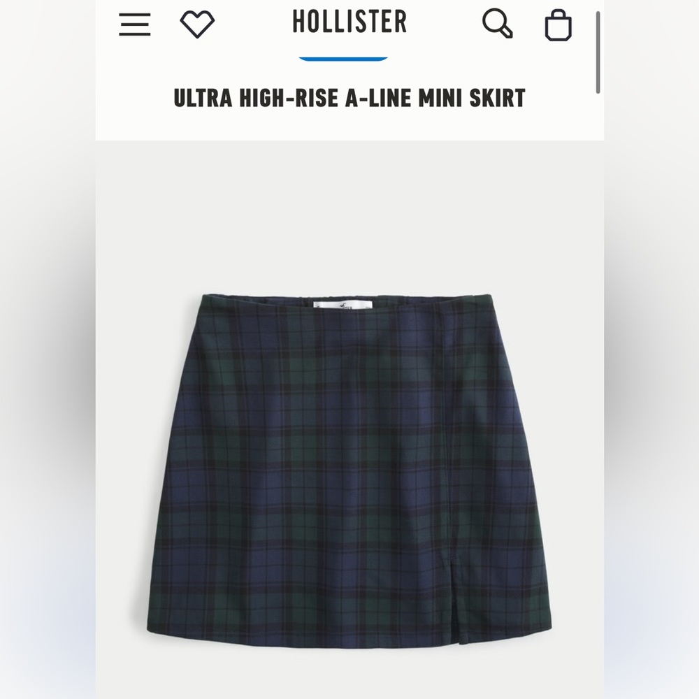 Hollister High-Rise Mini Skirt